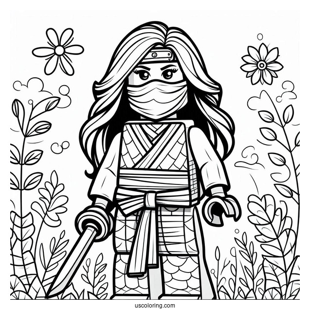 Female Lego Ninja