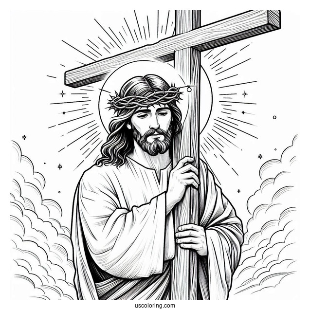 Jesus Christ Carrying Cross