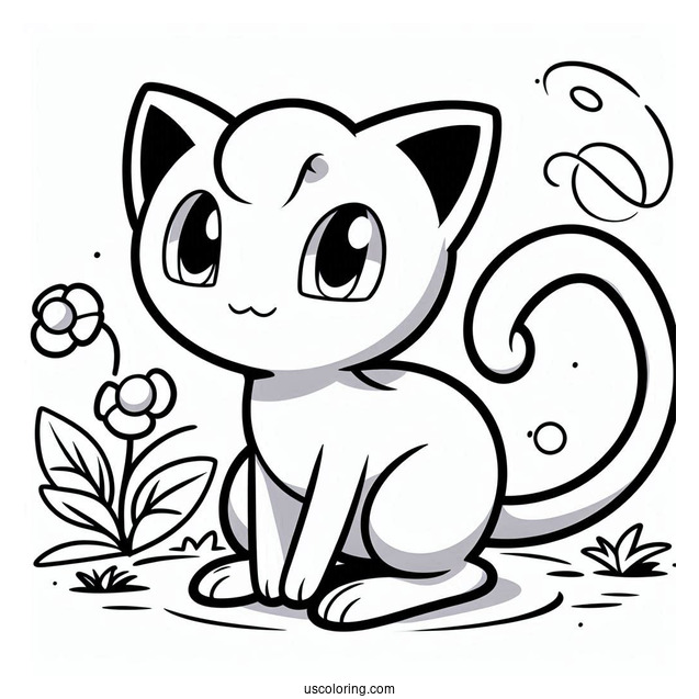 Mew Pokemon To Color