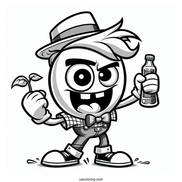 Crazy Dave From Plants Vs Zombies