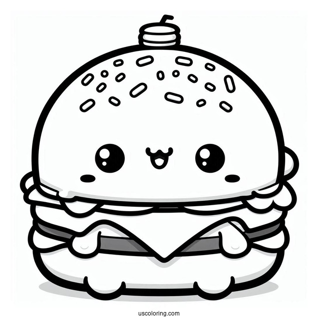 Carl The Cheeseburger Squishmallow