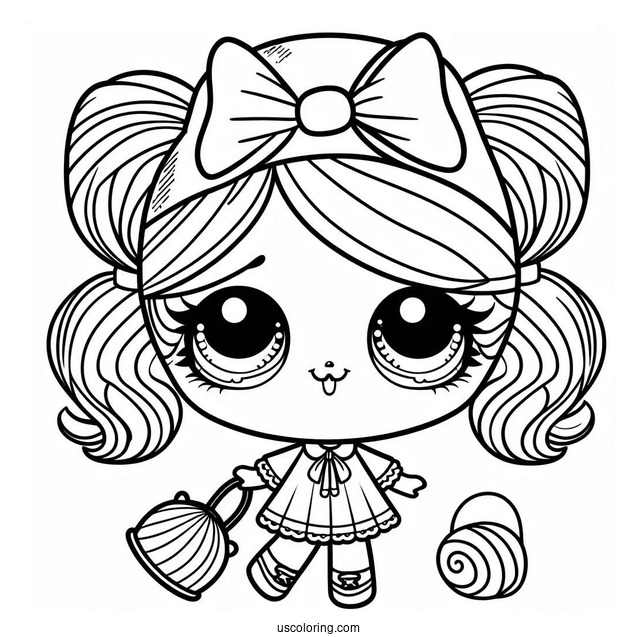 Lil Gu Gu Girl From Retro Club