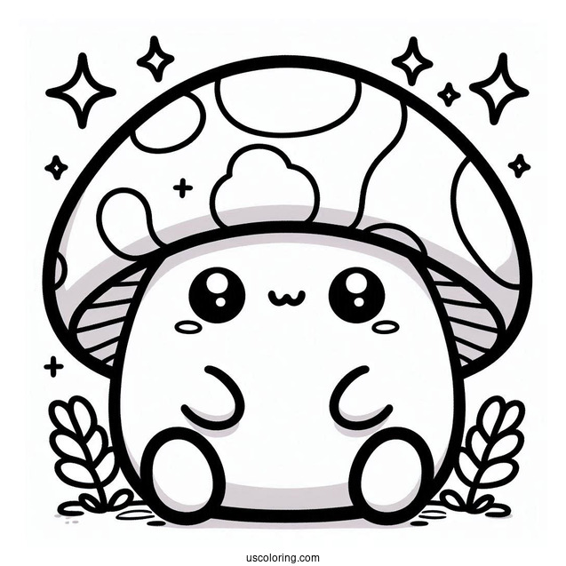 Malcolm The Mushroom Squishmallow