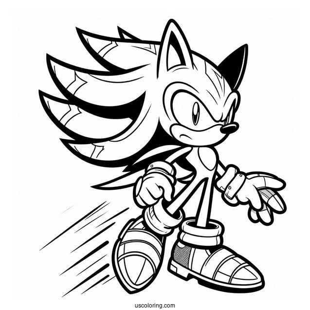 Coloring Sheet Of Jet The Hawk