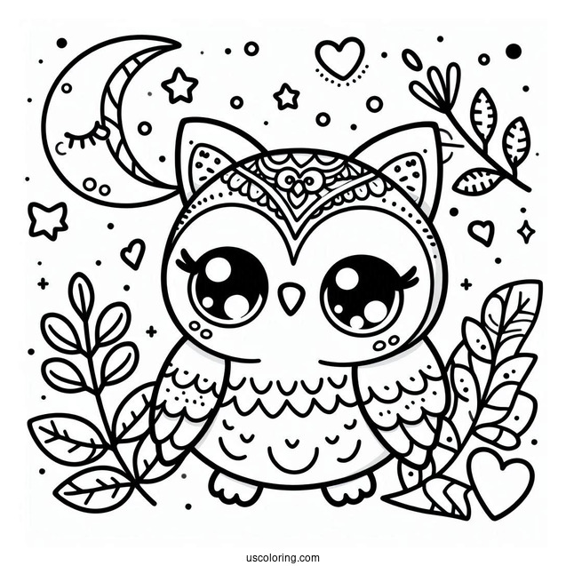 Cute Kawaii Owl