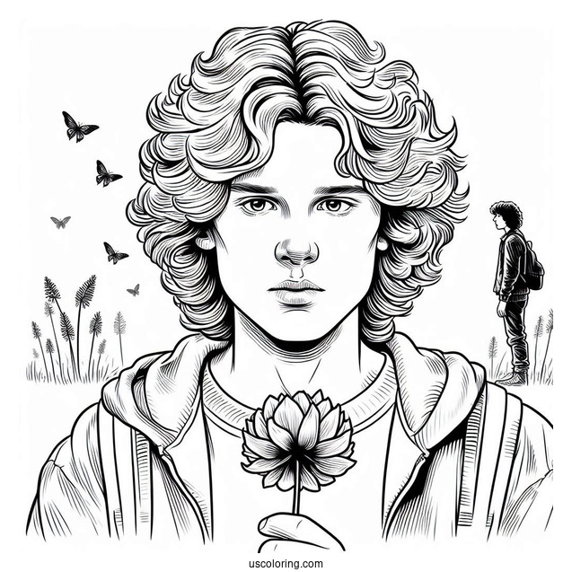 Billy Hargrove Coloring Sheet