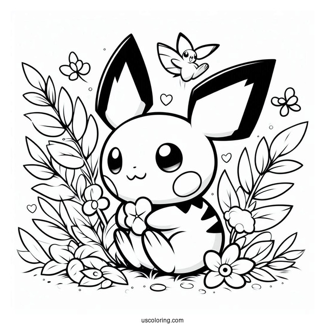 Pichu Pokemon To Color