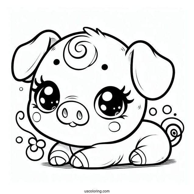 Adorable Teacup Piglet