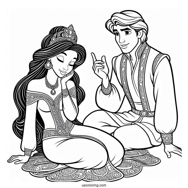 Prince Naveen Coloring Page