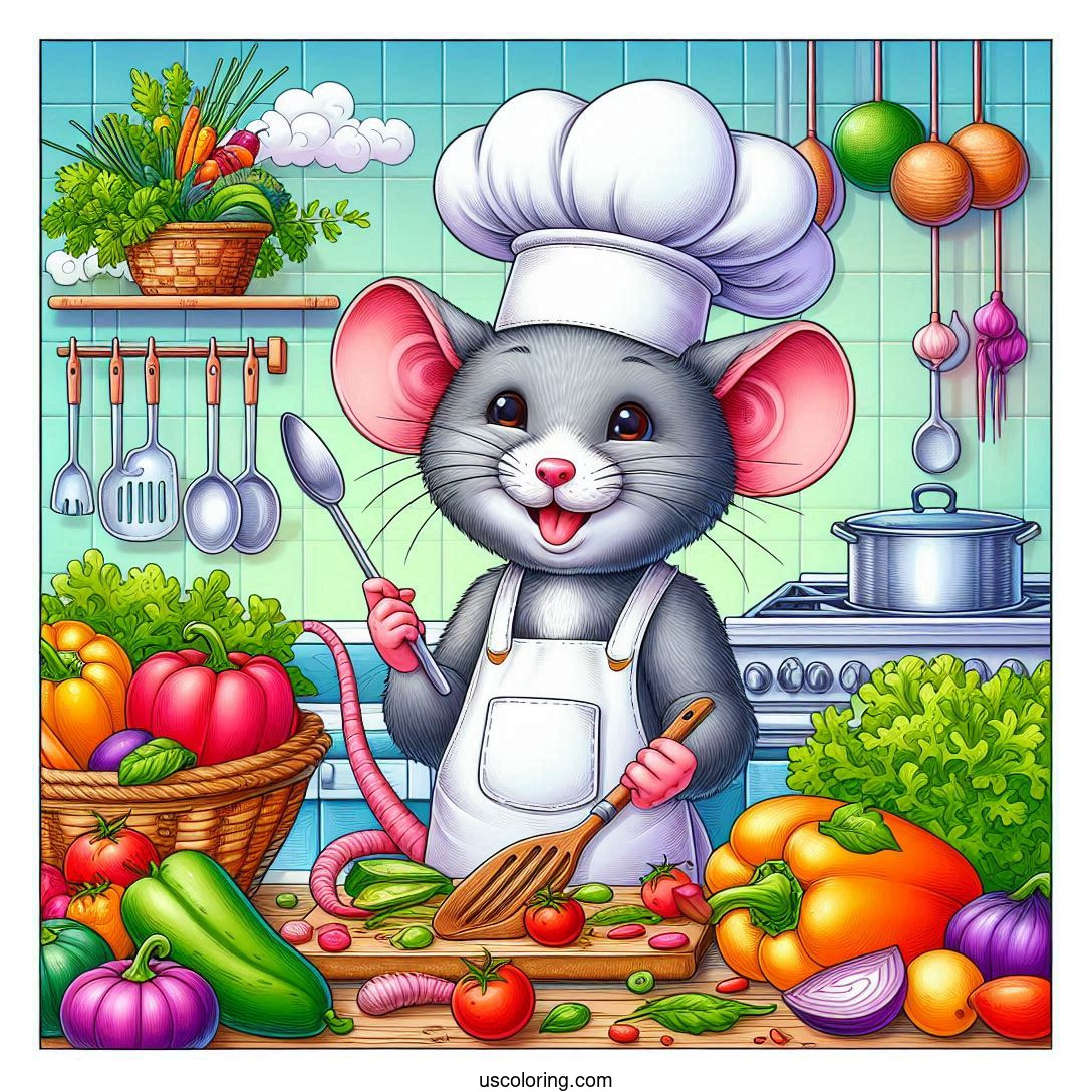 ratatouille coloring pages feature image