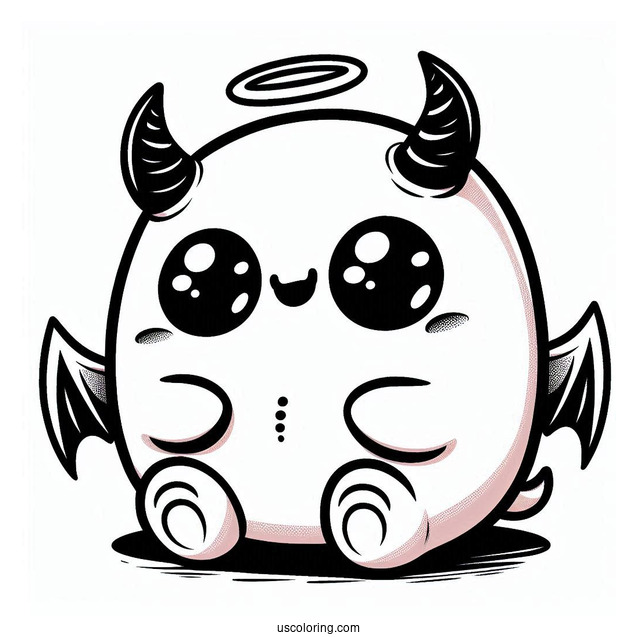 Dante The Demon Squishmallow