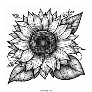 Big Petal Sunflower