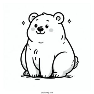 Smiling Polar Bear