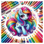 Rainbow Dash Coloring Pages Featured Image