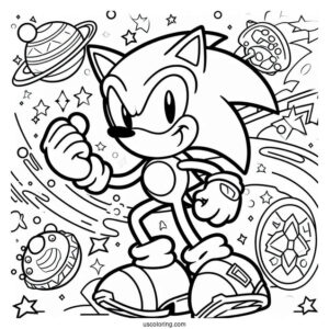 Sonic In Video Game