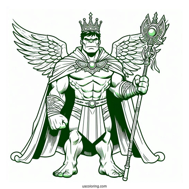 Hulkbuster Coloring Page For Kids