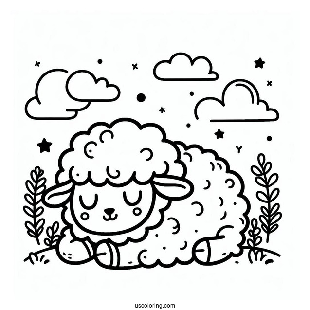 Easy Baby Sheet To Color For Kids