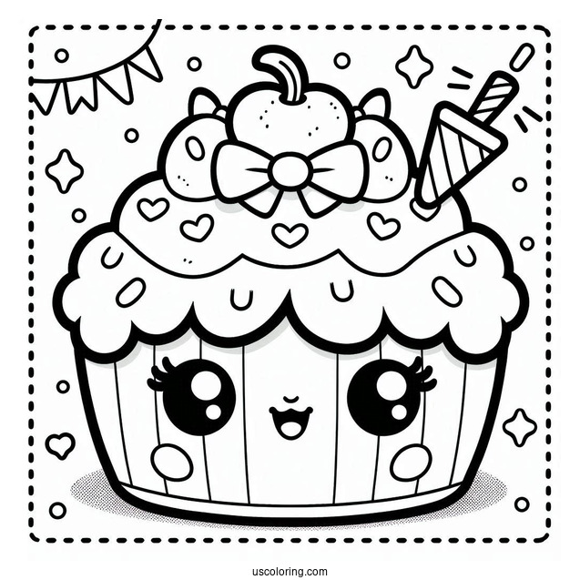 Coloring Page Of Patty Cake Shopkins