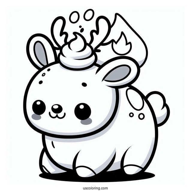 Rudolph The Red-Nosed Reindeer Squishmallow