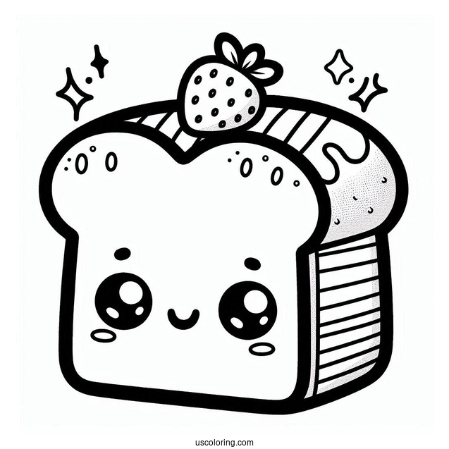 Kawaii Toaste Bread Shopkins for Kids