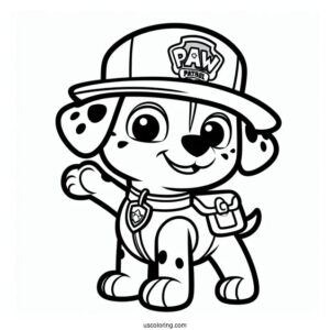 Simple Outline Of Marshall To Color