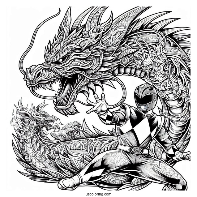 Realistic Power Rangers Great Dragon Spirit