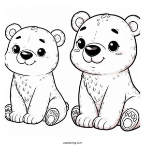 Smiling Polar Bear