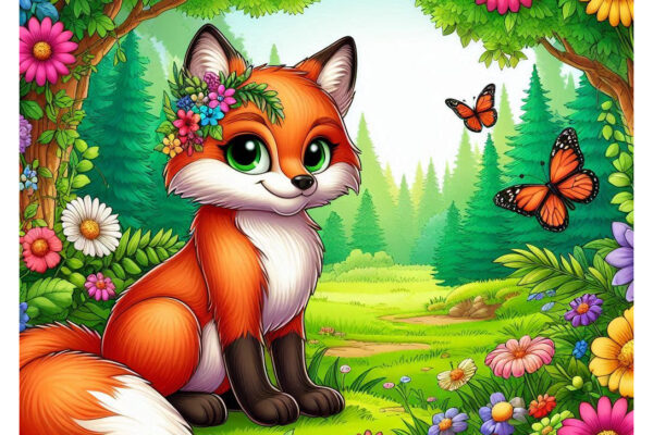 Fox Coloring Pages Featured Image v2