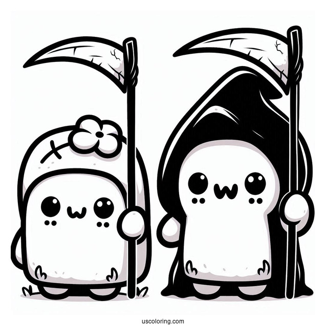 Otto The Grim Reaper Squishmallow