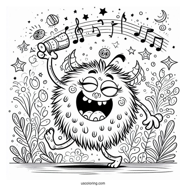 My Singing Monsters Coloring Page Noggin Dancing