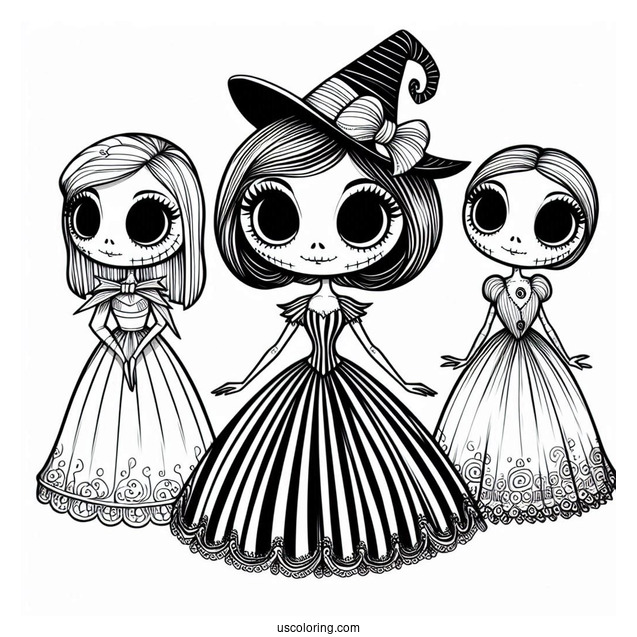 Miss Mindy Mayor Coloring Page