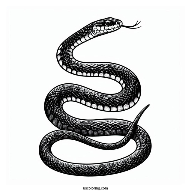 Australian Red Belly Black Snake