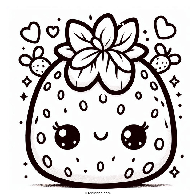 Scarlet The Strawberry Squishmallow