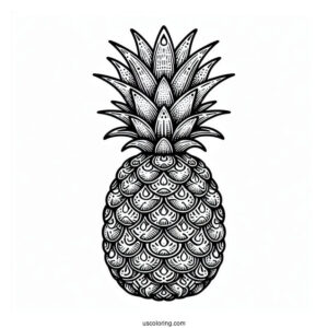 Tropical Themed Pineapple