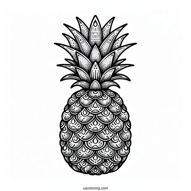 Tropical Themed Pineapple