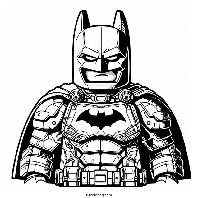 Lego Batman Movie Coloring Sheet