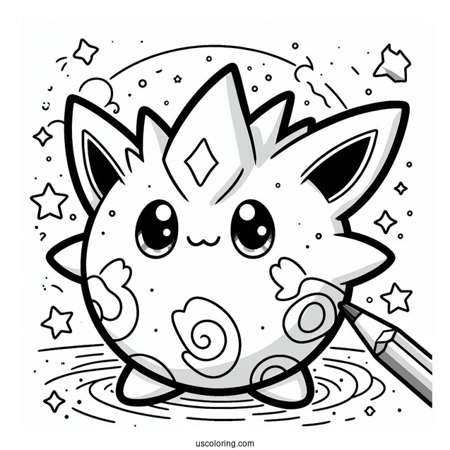 Togepi Pokemon To Color