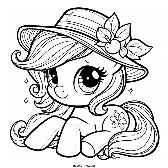 Baby Applejack with Hat for Kids