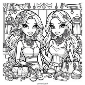 Yasmin And Raya Jewelry Shopping