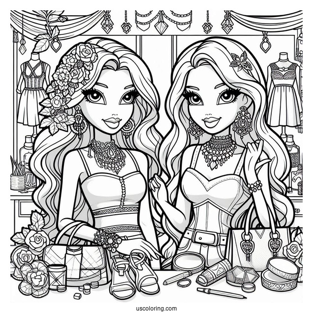 Yasmin And Raya Jewelry Shopping