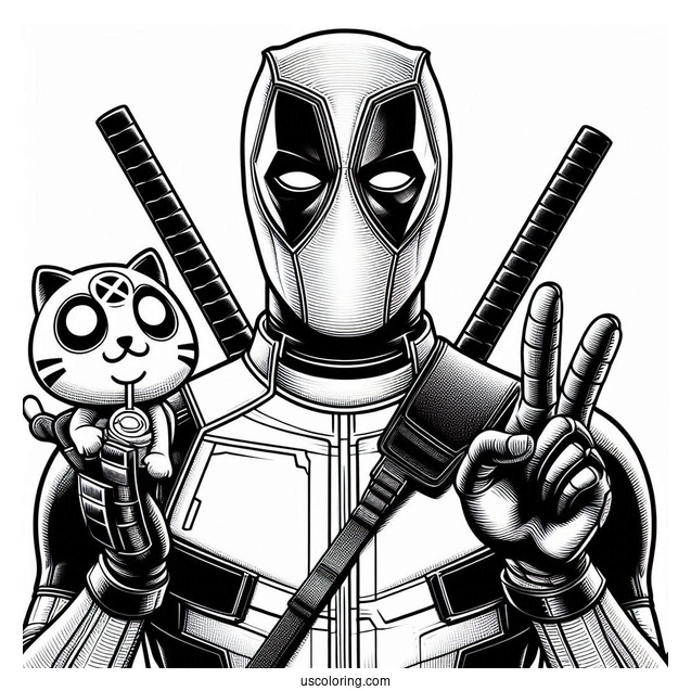 Deadpool With Negasonic Teenage Warhead