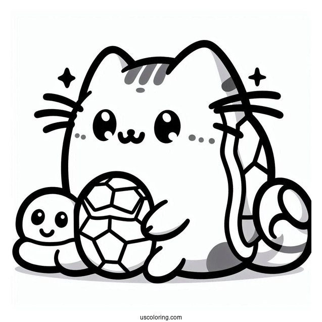 Pusheen Squirtle Pokemon To Color