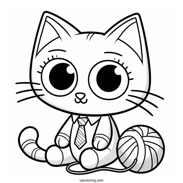 Pete The Cat Toy Coloring Page
