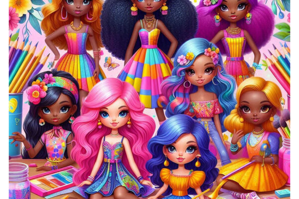 Bratz Coloring Pages Featured Image