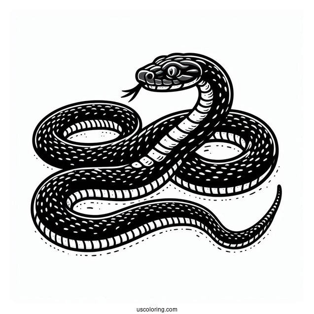 Australian Red Belly Black Snake