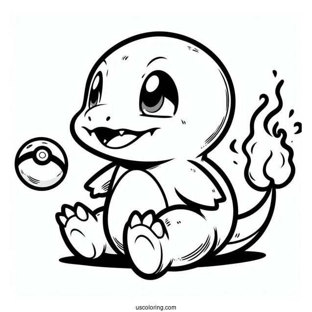 Adorable Charmander Pokemon