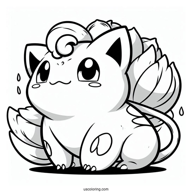 Easy Coloring Page Of Venusaur