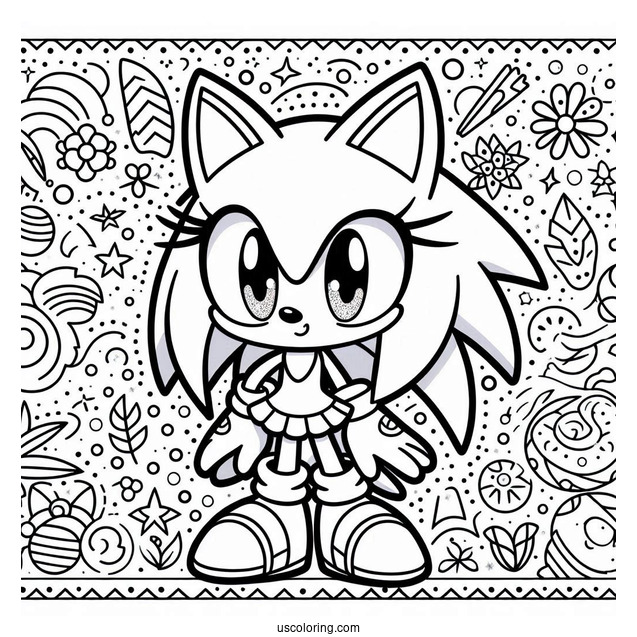 Sonic Exe Coloring Page Smiling With Bloody Eyes