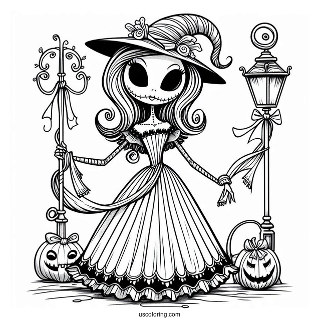 Miss Mindy Mayor Coloring Page