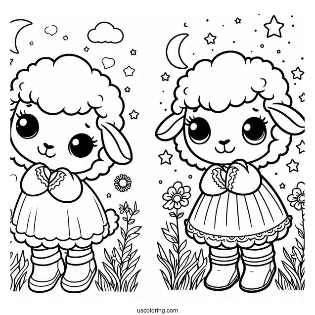 Easy Baby Sheet To Color For Kids